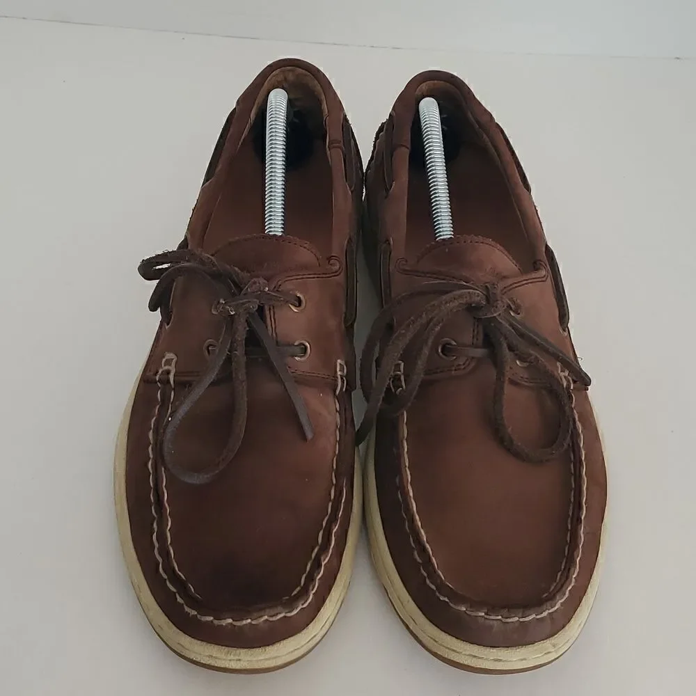 Tommy Bahama Arlington Boat Brown Leather Shoes Men’s Sz 11.5 M